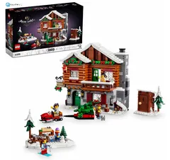 新品　LEGO アイコン アルパインロッジ モデルビルディングキット 冒険家やアウトドア愛好家へのギフトに 楽しい家族建設プロジェクト ベッド&ブレックファーストを組み立てる 10325のサムネイル