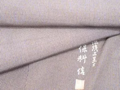 江戸小紋 万筋 裄 67 グレー 色味の良い 一紋 色無地 正絹 AK-3899