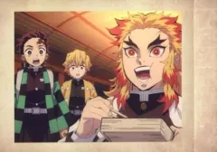 【中古】アニメ系トレカ 02：竈門炭治郎＆我妻善逸＆煉獄杏寿郎