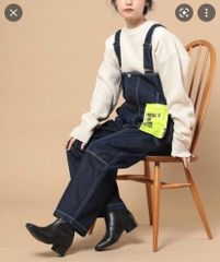 フリークスストア ハイウエストデニムサロペットパンツ - メルカリ