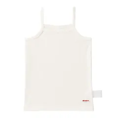 【 ミキハウス 】 キャミソール 肌着 無地 シンプル 日本製 綿100％ タンクトップ インナー 女の子 ベビー キッズ 子供服 抗菌 抗ウイルス 10-2418-576 80cm 白