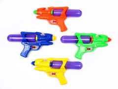 水鉄砲 水てっぽう 4種色1セット ウォーターガンアクアレーザー 射程距離約4ｍ 戸成