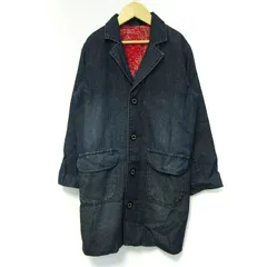 ブリーズ デニムコート ジャケット アウター キッズ 女の子用 130サイズ ネイビー系 BREEZE 【中古】