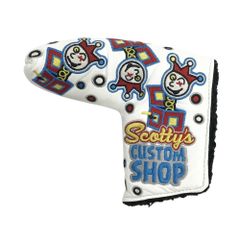 SCOTTY CAMERON スコッティキャメロン  パターカバー ピン型 ジャックポットジョニー ホワイト系 PT [240101472373] ゴルフウェア ストスト