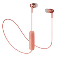 【新品未使用】【未開梱】 オーディオテクニカ　ワイヤレスイヤホン カナル型 リモコン・マイク対応 ピンク　ATH-CKR300BT PK