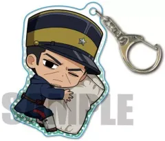 【中古】雑貨 月島軍曹 ぎゅぎゅっとアクリルキーホルダー おやすみver. 「ゴールデンカムイ」
