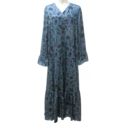 ハウスオブロータス花柄 ゆったり ボタン ワンピース レディース size M ハウスオブロータス花柄 ゆったり ボタン ワンピース レディース