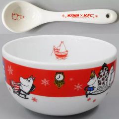 MOOMIN x KFC スープボウル スプーンセット - メルカリ