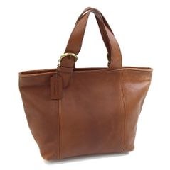  コーチ ハンドバッグ 4133 ブラウン レザー 中古