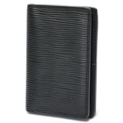 ルイヴィトン/LOUIS VUITTON　カードケース オーガナイザー ドゥ ポッシュ　M60642　エピ レザー　ノワール(ブラック)【中古】　S-158721
