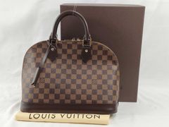 LOUIS VUITTON N51131 ダミエ LV ダミエ アルマ ハンドバッグ 【中古】美品 おしゃれ エレガント