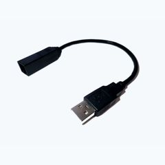 【送料無料】(取説付)ホンダ USBソケット 純正アダプタUSB変換ケーブル TypeF 社外カーナビ取付け フィット N-ONE ヴェゼル シビック シャトル グレイス ステップワゴン等