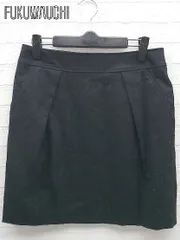 ◇ BEAUTY&YOUTH UNITED ARROWS ミニ 台形 スカート M ブラック * 1002798742383 【中古】 【1002798742383】