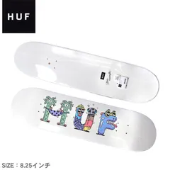 HUF - (新品未使用シュリンク付き)　ＨＵＦコラボデッキ　8.25サイズ HUF ハフ スケボー スケートボード デッキ 8.25インチ Spider