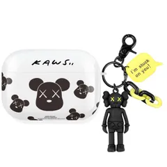 新品 AirPods Pro ケース カバー エアーポッズケース キーホルダー リングロープ ファッション 付き 収納ケース TPU素材 軽量 キズ防止 紛失防止 耐衝撃 ワイヤレス充電 対応 おしゃれ 適応用 AirPods Pro 保護ケース (Airpo