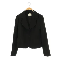 ハロッズ Harrods ウール テーラードジャケット ブレザー 2 黒 ブラック /AT ■OSのサムネイル