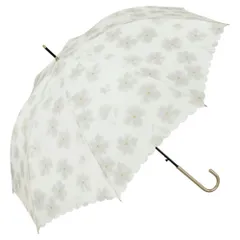 ☆ 水彩フラワーOF ☆ ワールドパーティー W.P.C 長傘 58cm ジャンプ傘 おしゃれ ジャンプ式 雨傘 傘 長雨傘 58cm 大きめ 晴雨兼用 紫外線対策 女性 レディース かわいい 可愛い お洒落 梅雨対策 通勤 通学 ギフト 誕生日 母の日
