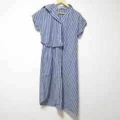 美品　CÉDRIC CHARLIER セドリックシャルリエ　ワンピース　ブルー 2025年最新】CEDRIC CHARLIER レディース ロングワンピースの