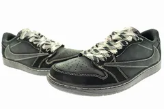 ナイキ NIKE AIR JORDAN 1 LOW OG SP BLACK PHANTOM 2022 26.5cm TRAVIS SCOTT DM7866-001 エア ジョーダン I ロー ブラック ファントム トラヴィス 【中古】▲■240201のサムネイル