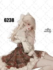 original sticker no.6238 // 人物ステッカー オリジナルステッカー オリジナル人物ステッカー ステッカー 装飾ステッカー cotton melody