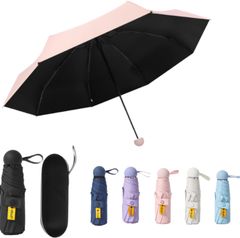 【色名: ピンク】[Mignon] 超軽量 折りたたみ傘 日傘 晴雨兼用 UVカ