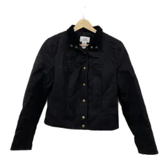 ARMANIEX(アルマーニエクスチェンジ) ブルゾン サイズS レディース - 黒 長袖/春/秋