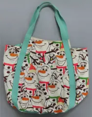 【中古】雑貨 オラフ(総柄) トートバッグ 「ディズニー スウィート・クリスマス2015」 東京ディズニーリゾート限定