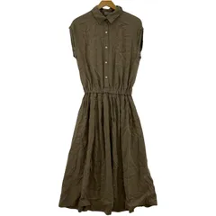 IENA イエナ ノースリーブワンピース size36/ブラウン