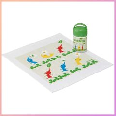 ☆人気商品☆スケーター(Skater) 抗菌 おしぼりセット ケース付き おしぼり ピクミン 日本製 32×30.5cm OA5AG-A