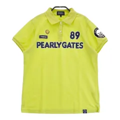 サイズ：2 PEARLY GATES パーリーゲイツ 055-7260752 半袖ポロシャツ  グリーン系 [240101447625] ゴルフウェア レディース ストスト