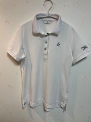 マンシングウェア　ポロシャツ　半袖　Mサイズ　中古