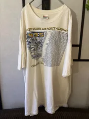 【90s】US Air Force vintage tee 米軍 空軍士官学校 アメリカ軍 USAFA ARMY tシャツ シングルステッチ チャンピオン オーバーサイズ ヴィンテージ ビンテージ