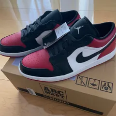 新品　希少30㌢　Nike Air Jordan 1 Low Bred Toe