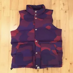 早い者勝ち！APE ダウンベスト BAPE ファー ダウン 90s 1ST CAMO DOWN JACKET | bape.com