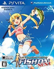 【中古】(未使用･未開封品)　Let's Try Bass Fishing FISH ON NEXT - PSVita 7z28pnb