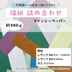 端紙 詰め合わせ セット レザック66,80 ボス