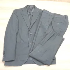 ◇ DIFFERENCE ディファレンス 総裏 フォーマル 通勤 綺麗め S パンツスーツ サイズ42 ブラック メンズ E  【1310300040163】