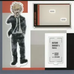 【中古】アクリルスタンド・アクリルパネル 爆豪勝己 アクリルスタンド 立ち絵 スーツコスチューム REGENERATION 「僕のヒーローアカデミア TOHO animation STORE×baseyard tokyo “REGENERATION” MY H