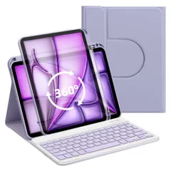 2025iPadAir第7世代(M3)&2024Air第6世代(M2)11インチ適用キーボードケースiPadAir4th/5th/iPadPro111st/2nd/3rd/4th通用一台三用横置き縦置き分離式ケース