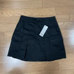 S ／ GU ブラックカラー スカート ミニスカート 新品