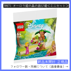 【新品未開封】LEGO レゴ 30671 ディズニープリンセス Disney オーロラ姫の森の遊び場＜ミニセット＞  【BRICKS MART ディズニープリンセス】【BRICKS MART ノベルティ】正規品