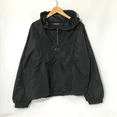 SHOOP NEW DAVIS PULLOVER プルオーバー ロングスリーブフーディ ハーフジップ ナイロン 古着  Lサイズ シュープ トップス A11329◆のサムネイル