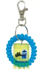 【新品】キーホルダー スンスン(イエロー) ロッカーキー風チャーム 「パペットスンスン」