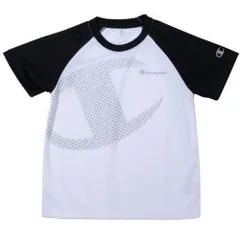 チャンピオン(Champion) ファンクション Tシャツ ジュニア CYM1232C-WK ホワイト/ブラック 140cm