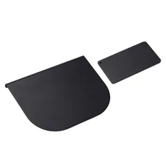 【数量限定】ZepSon モニターアーム補強プレート 取付部硬さ強化対策 デスク保護 傷防止 滑り止めシート付き (黒色)のサムネイル