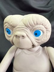 美品 1982年 ユニバーサルスタジオ E.T. ソフビ人形 20㎝ 【店舗管理番号ｍ】