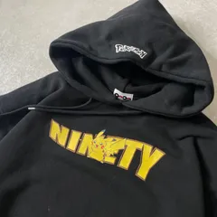 9090 × ポケモン ピカチュウプリント パーカ フーディー ナインティナインティ