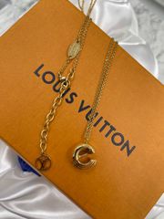 LOUIS VUITTON ルイ ヴィトン ネックレス モノグラム ロゴ LV&ME E 