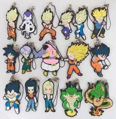 【中古】ストラップ(キャラクター) 全16種セット ワールドコレクタブルフィギュアラバーストラップ 「一番くじ ワールドコレクタブルフィギュア ドラゴンボール～Z編～」 I賞のサムネイル