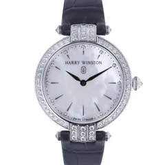 【美品】 HARRY WINSTON （ハリーウィンストン） ﾌﾟﾙﾐｴｰﾙ ﾍﾞｾﾞﾙﾀﾞｲﾔ 時計 ｸｵｰﾂ/ﾚﾃﾞｨｰｽ  MOP PRNQHM31WW001 used:Aのサムネイル